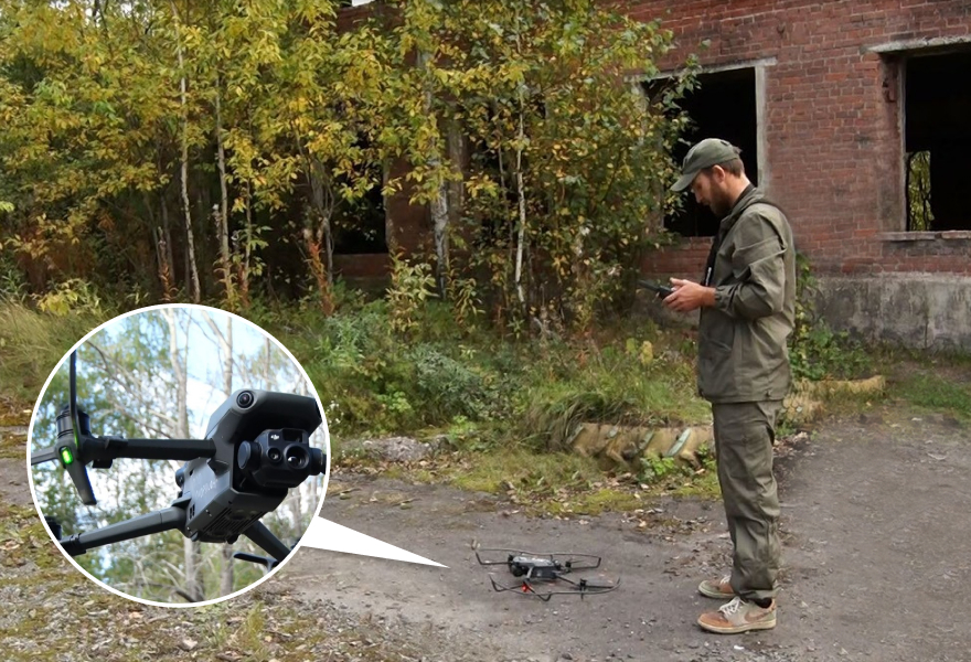 Фото - «Небесный спасатель»: благодаря ЕВРАЗу волонтеры получили дрон для поиска людей